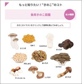 おいしいきのこ図鑑